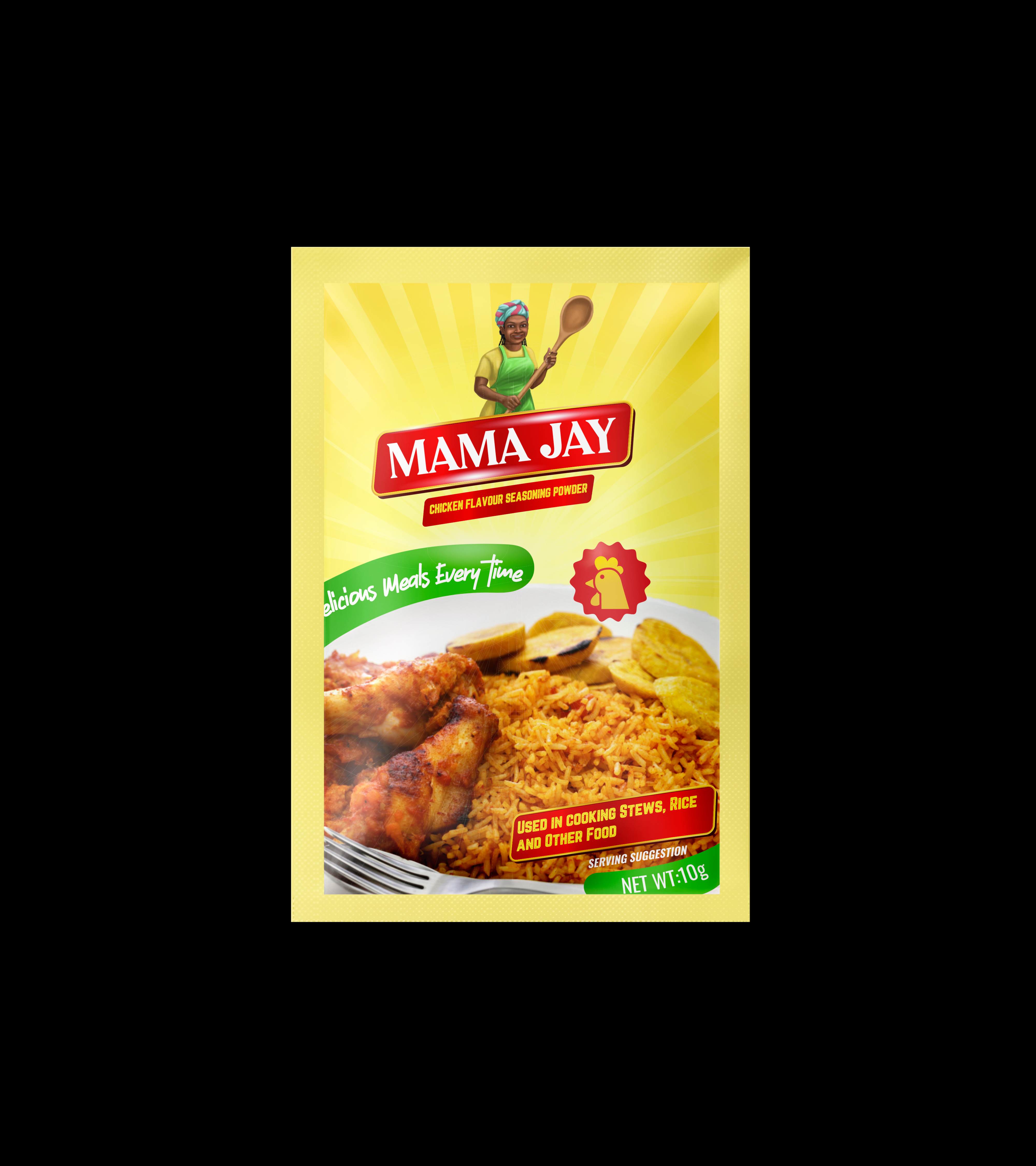 Chicken Flavour Seasoning pack shot