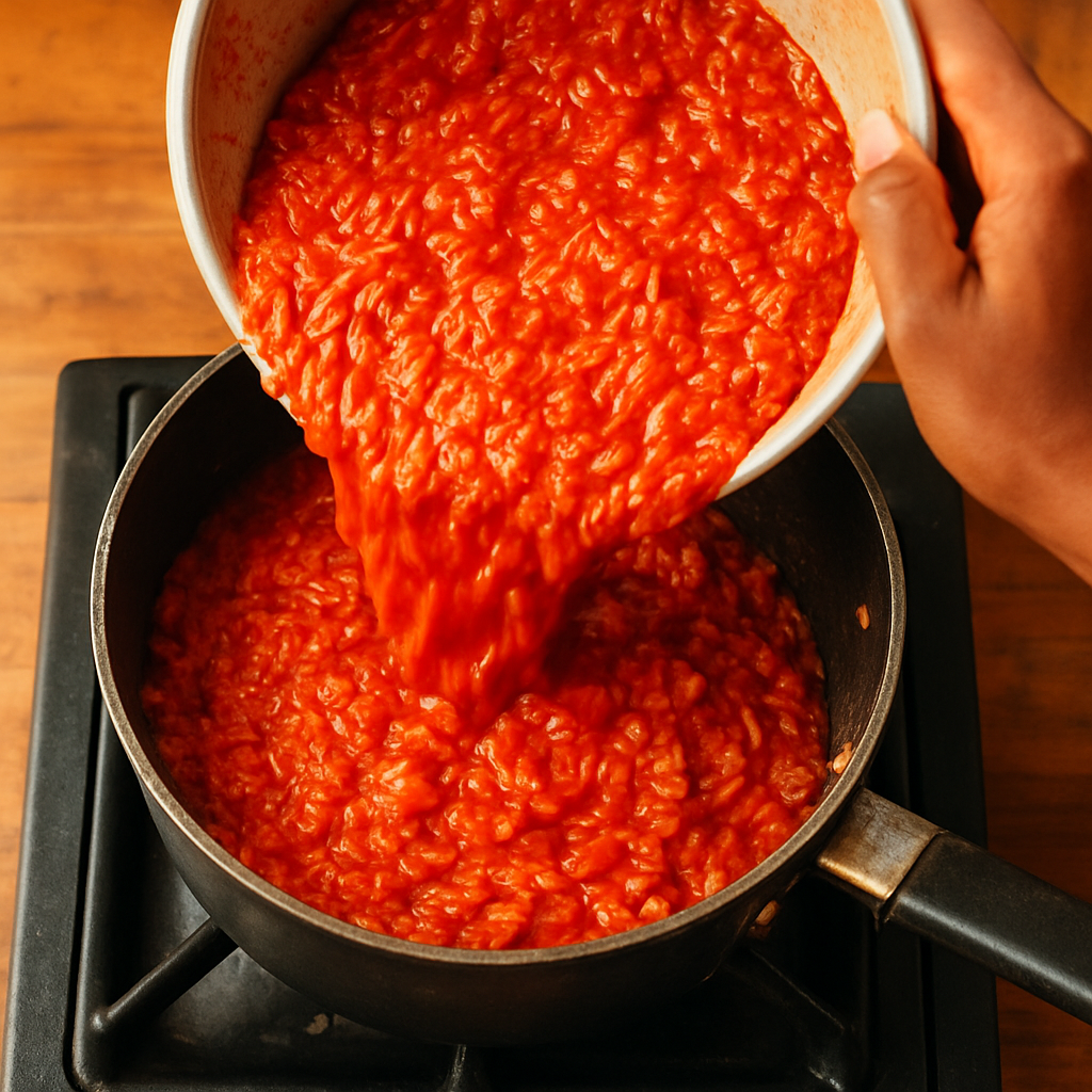 30-Sec Jollof cooking video